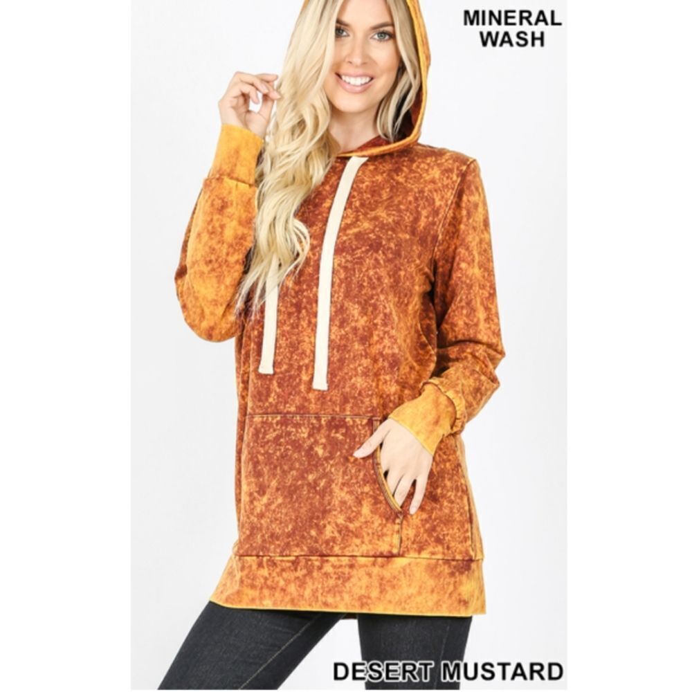 Mineral Washed Hoodie 